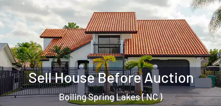  Sell House Before Auction Boiling Spring Lakes ( NC )