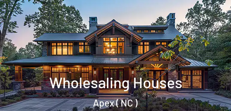  Wholesaling Houses Apex ( NC )