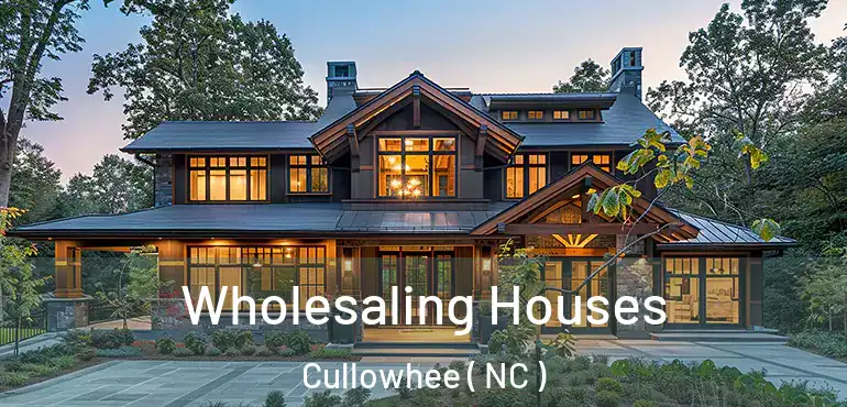  Wholesaling Houses Cullowhee ( NC )
