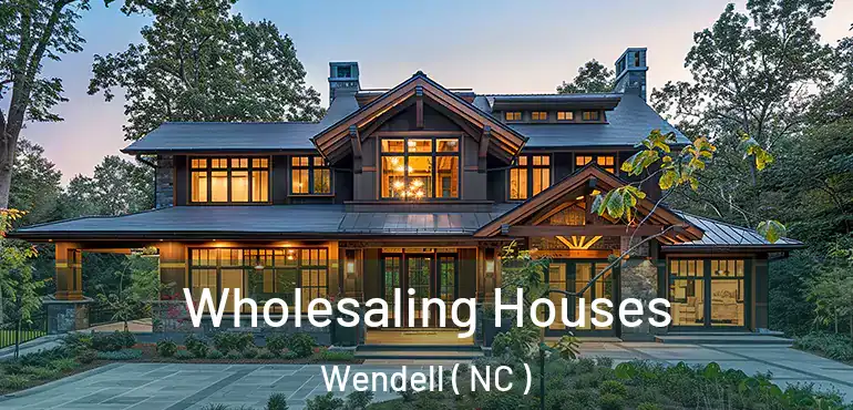  Wholesaling Houses Wendell ( NC )